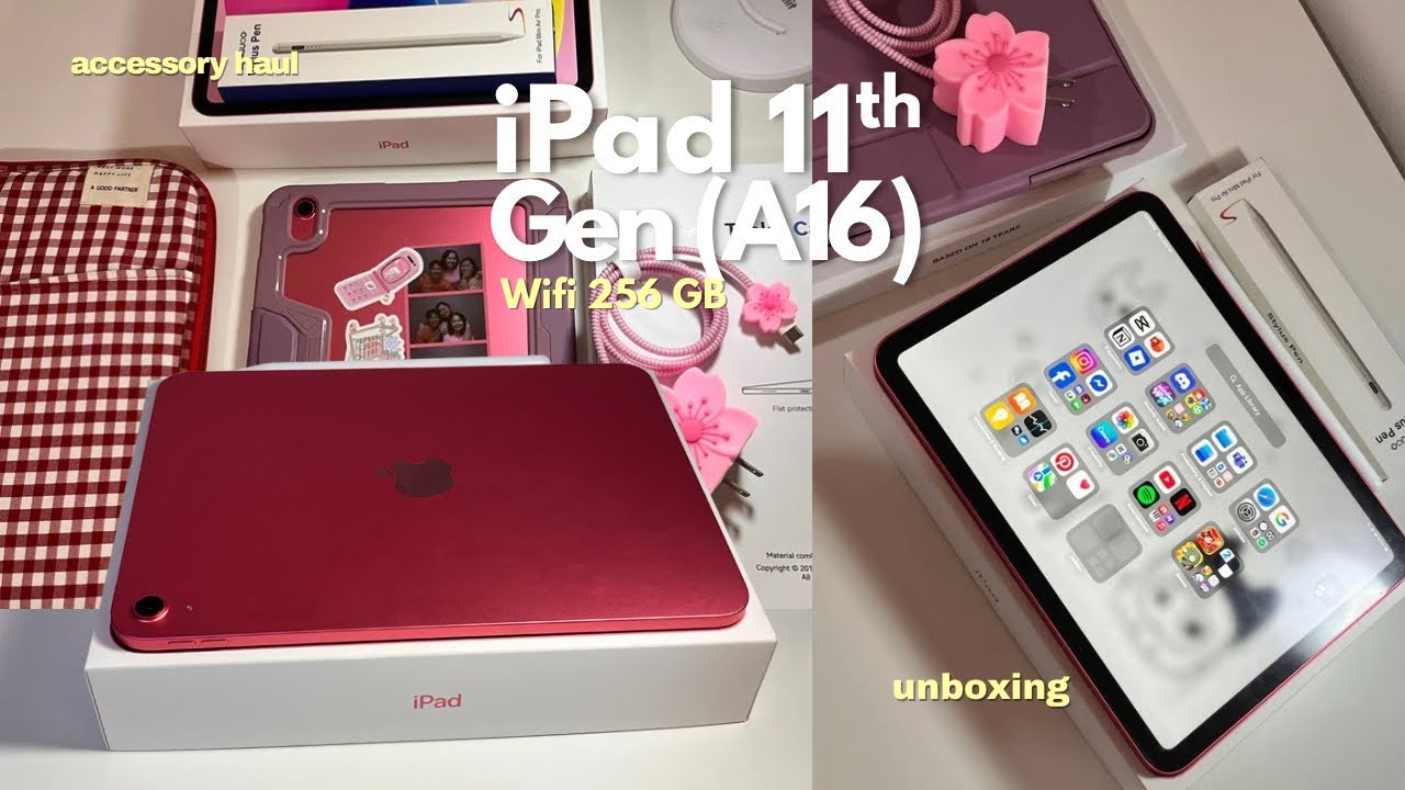 Распаковка iPad 11-го поколения (A16): честный отзыв студента!