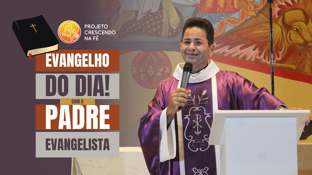 Evangelho do dia 18-02-2026 &ndash; Mateus 6,1-6.16-18 - Padre Cleberson Evangelista