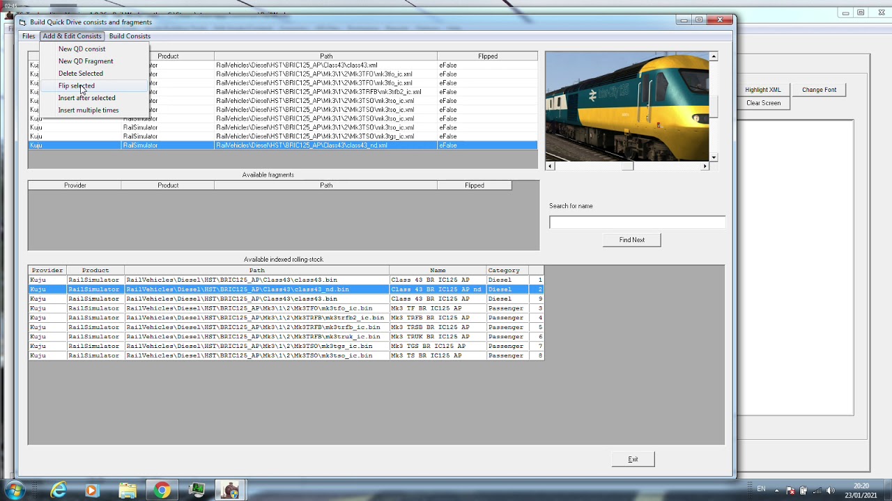 How to create a Quick Drive Preload for Train Simulator 2021 using TS Tools (RW Tools)