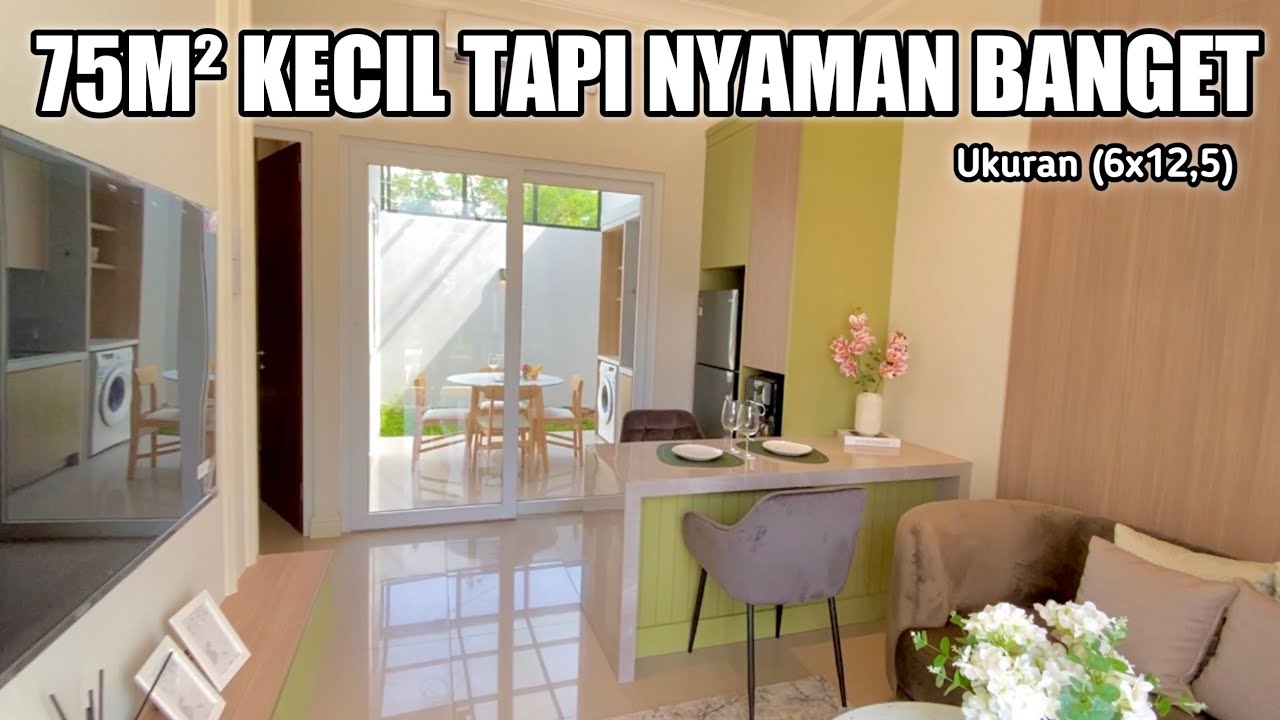 Rumah Minimalis 75m² Ukuran 6x12,5m Kecil Tapi Nyaman Banget, The Manzil Bogor