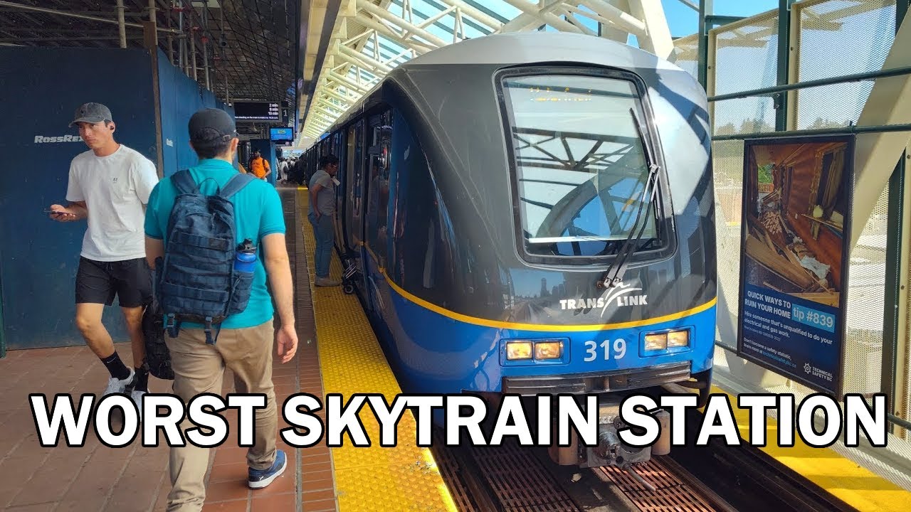 SKETCHIEST VANCOUVER SKYTRAIN STATION? Surrey Central Station (full station tour)