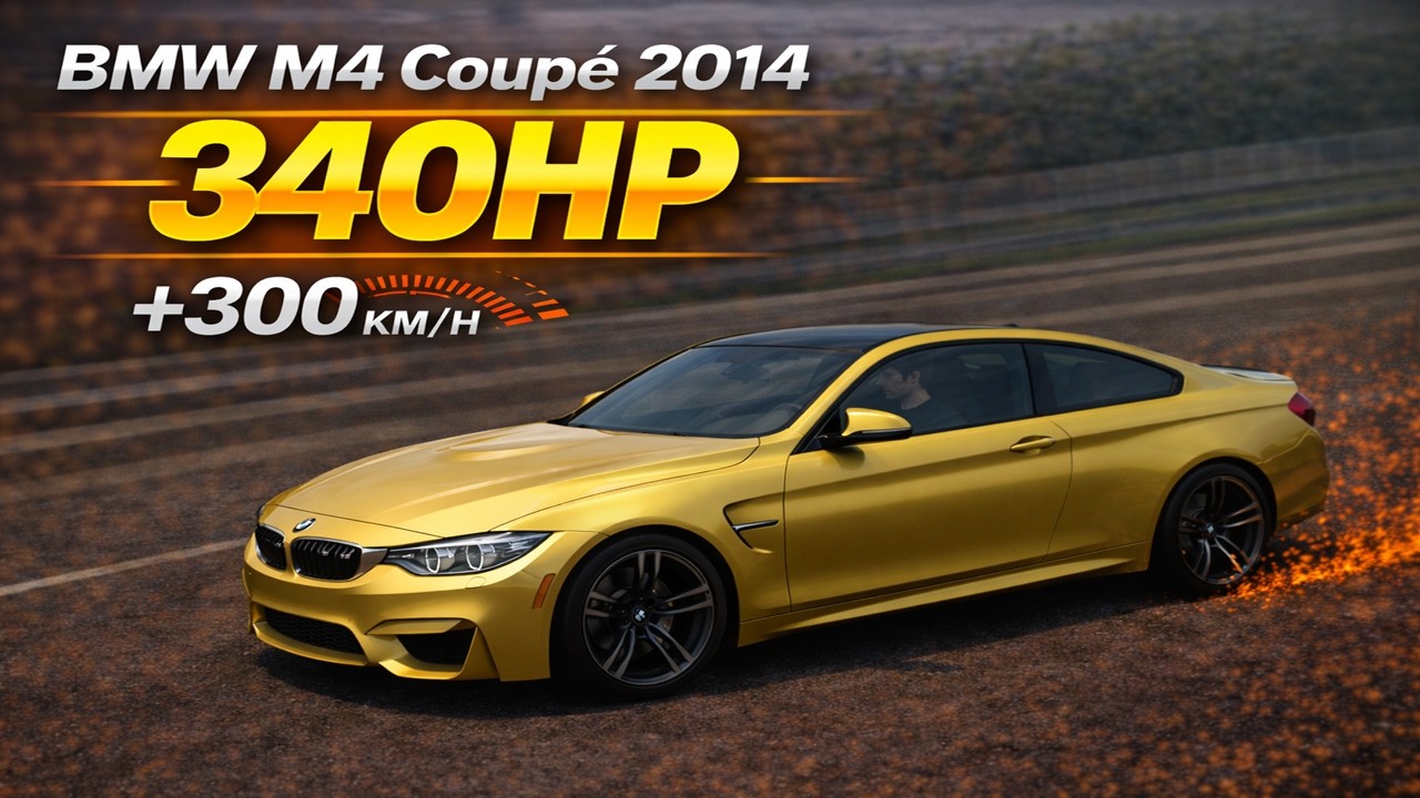 (4K) 340HP BMW M4 Coupé 2014 (+300 km/h) - Forza Horizon 5