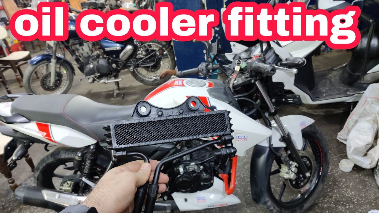 Oil Cooler Fitting 🧐 In Apache RTR 160 😈| Desi Jugaar😎 | NCR Motorcycles |