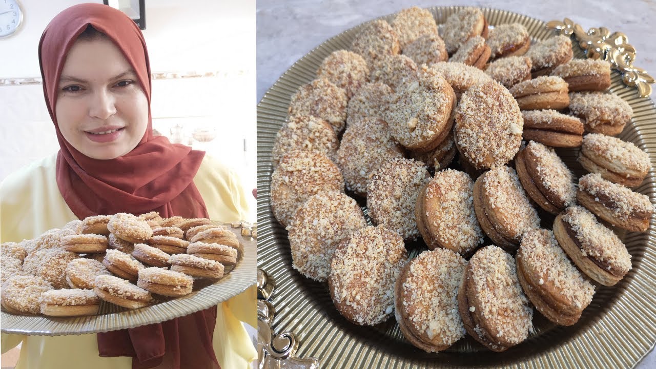 حلويات عيد لاضحى 2022/حلوة دواز اتاي بدون بيض سهلة ف التحضير و لذيذة