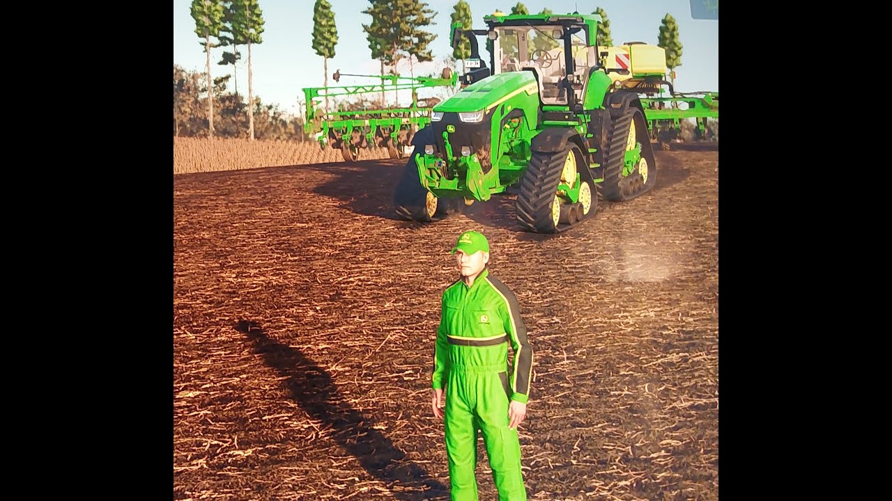 seeding on the Minnesota farm