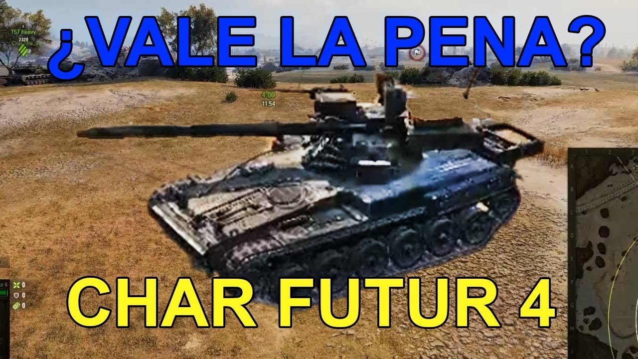 Char Futur 4 - Jugamos con el tanque de recompensa francés tier 9 - World of Tanks