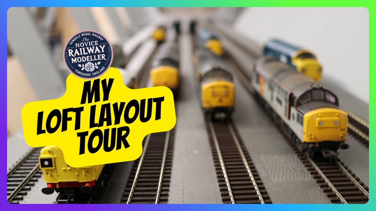 Model Railway Loft Layout | View The Tour | Design Ideas, Scenic Plans & Loco Fleet Overview | Ep.14