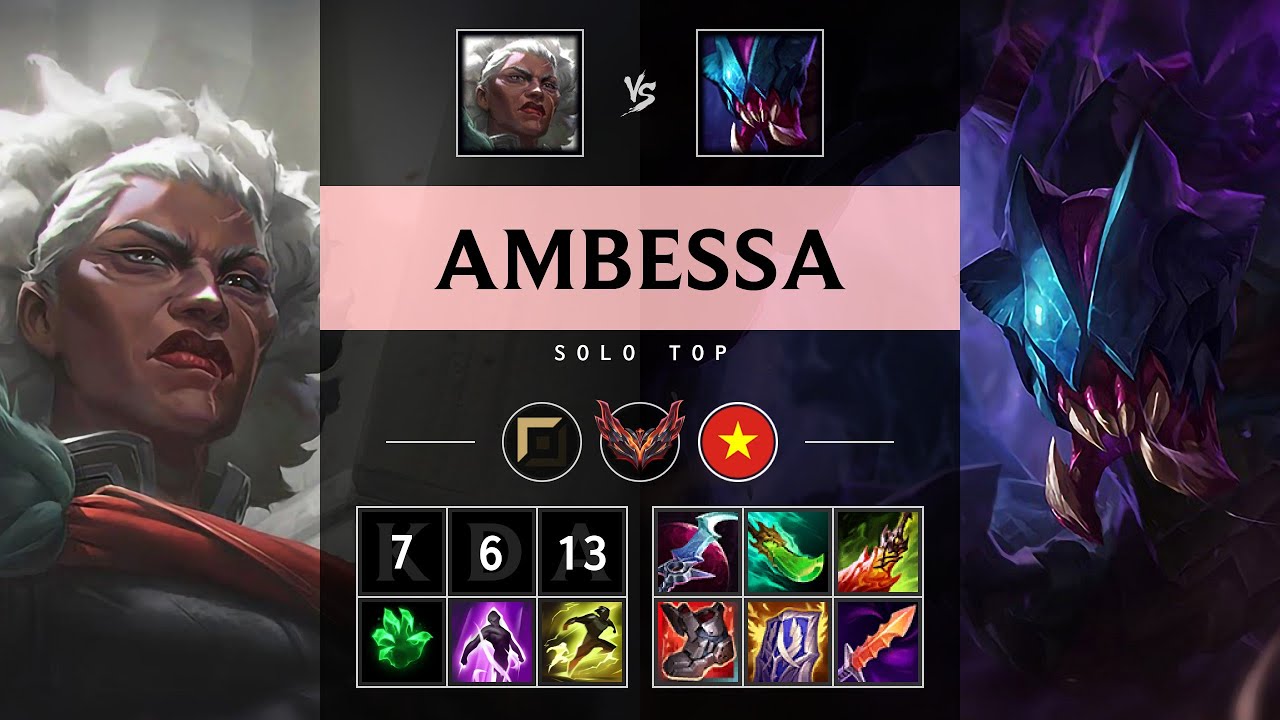 Ambessa Top vs Rek'Sai - VN Grandmaster Patch 25.17