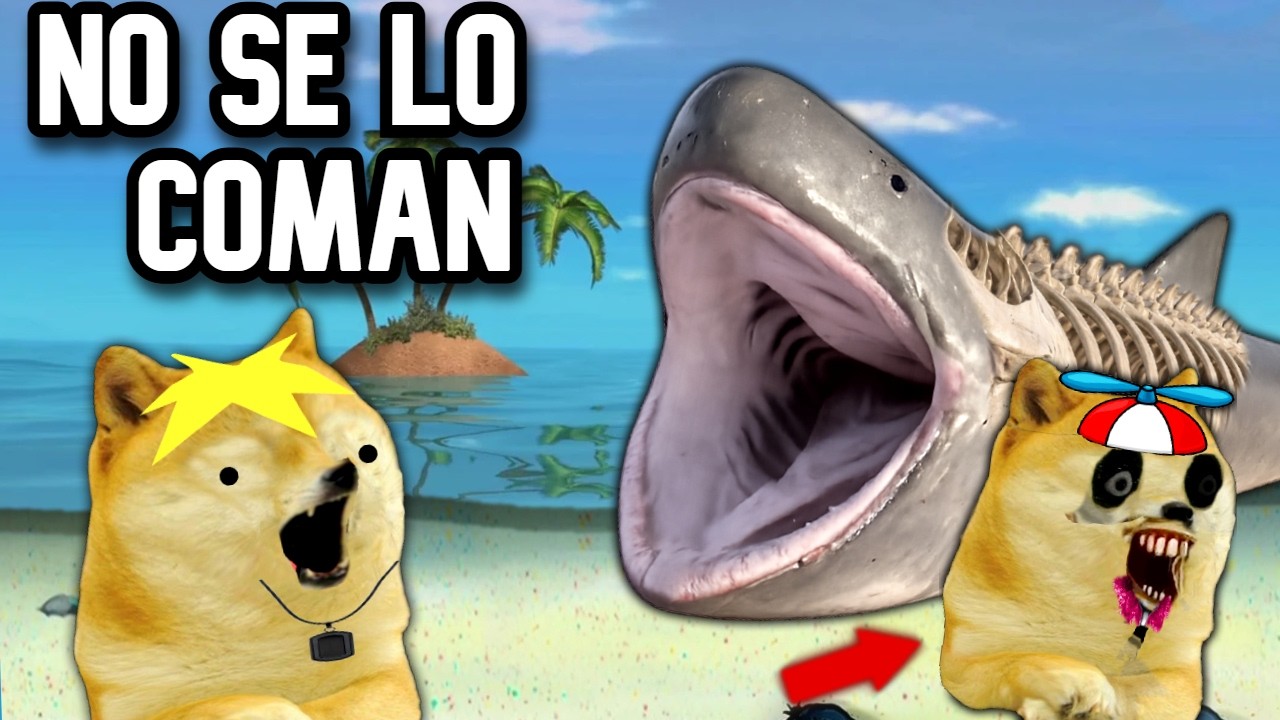 Urgente! Pandemia por TIBURÓN por unos NIÑOS en Latinoamerica (TIBURON MEGABOCA) - Hilos con cheems