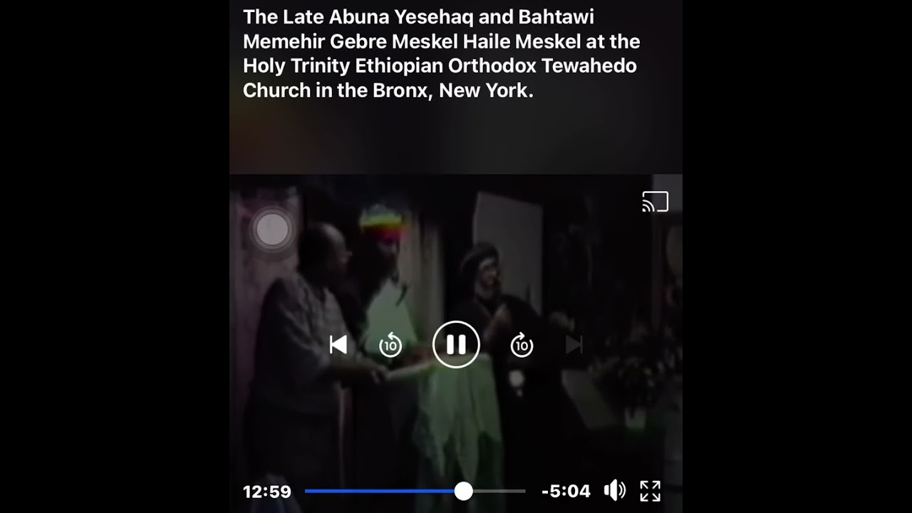 Abuna Yesehaq Addresses Concerns About Rasta and the Ethiopian Orthodox Church.