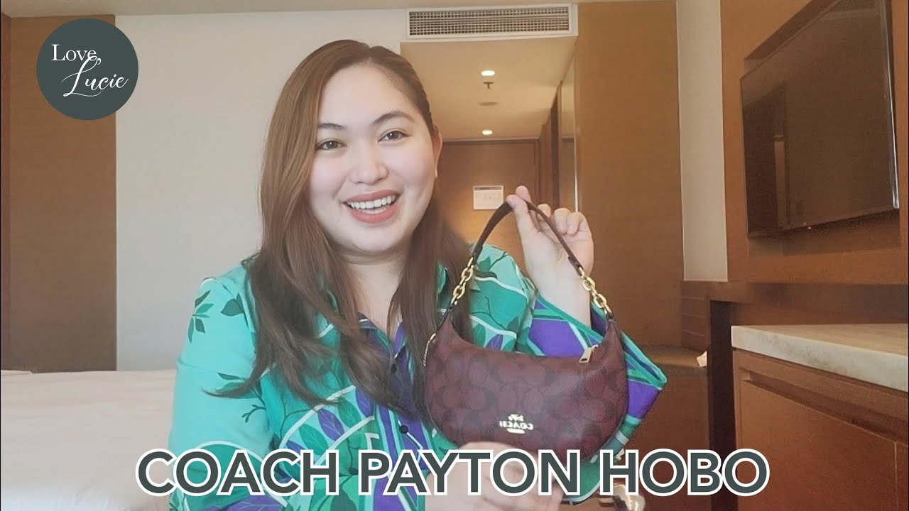 THE BAG REVIEW: COACH PAYTON HOBO BAG MINI | WHAT FITS INSIDE | WHEN WORN