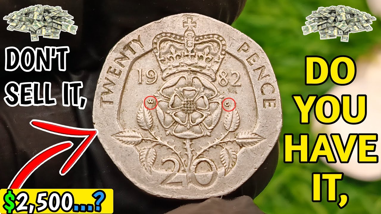 Top Most Expensive and Ultra Rare UK 20 Pence Coin Worth Big Money &ndash; 1982 UK Twenty Pence Coin