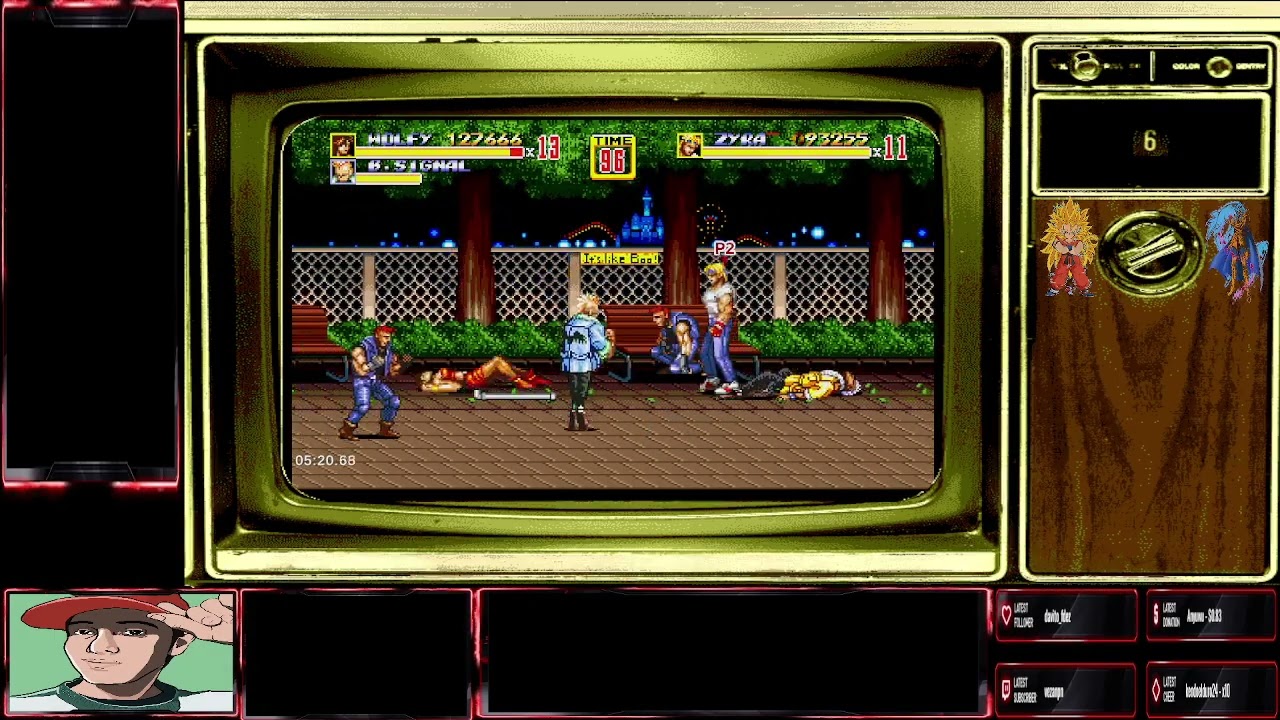 SPEEDRUN: Streets Of Rage 2 New Era v3 (Very Easy coop) ft @naddiwolf 14:31.90