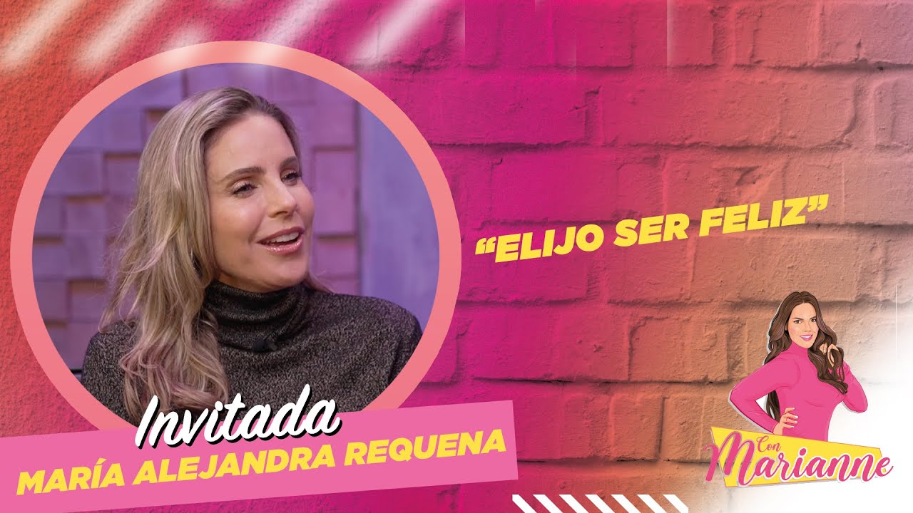 MARÍA ALEJANDRA REQUENA: "LA VIDA ME SONRIÓ CON UN NUEVO AMOR". ¡SIMPLEMENTE CONMOVEDORA!