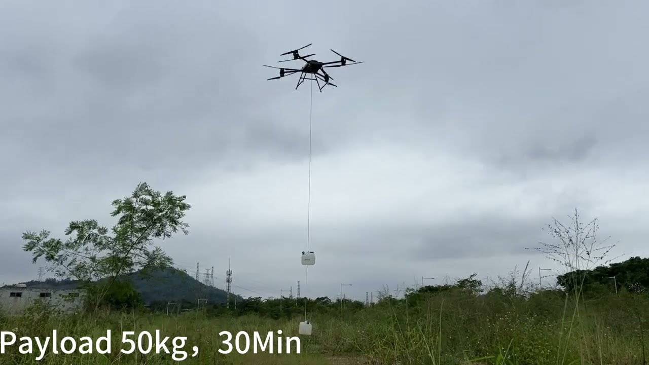 H2200 50kg Payload Take-off weight 104kg Quadcopter Drone