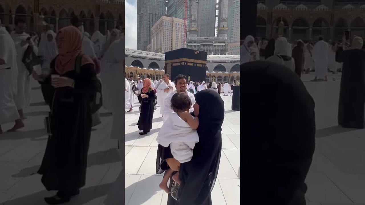 Umrah first umrah trip of che baby his first birthday gift&hellip;. Bossyfihaa #allah #umrah #makkah