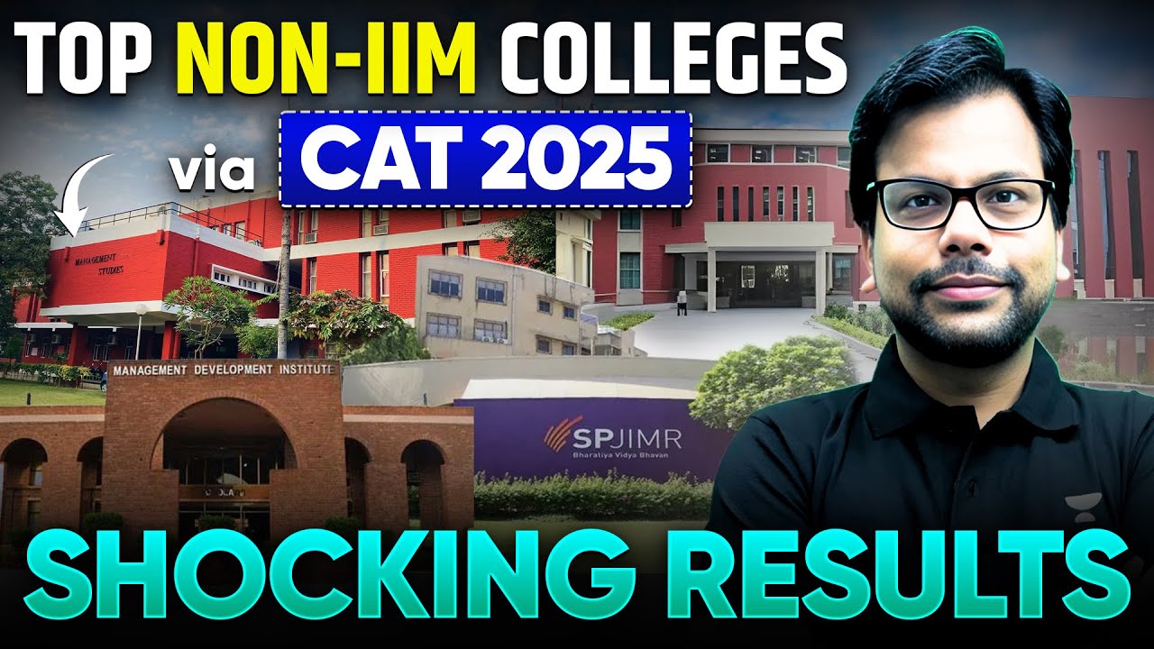 Life Beyond IIMs Top Non-IIM Colleges via CAT 2025 Fees • Deadlines • Details