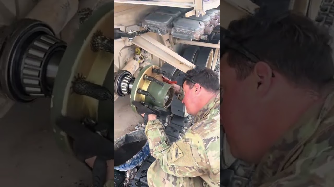 M1 Abrams repair 