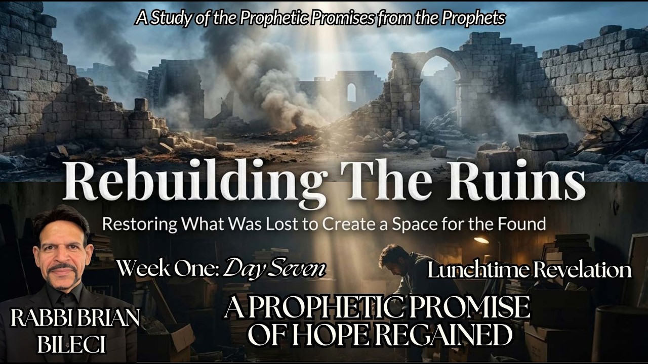 LUNCHTIME REVELATION WITH RABBI BRIAN BILECI - DAY 7 - A PROPHETIC PROMISE OF HOPE REGAINED