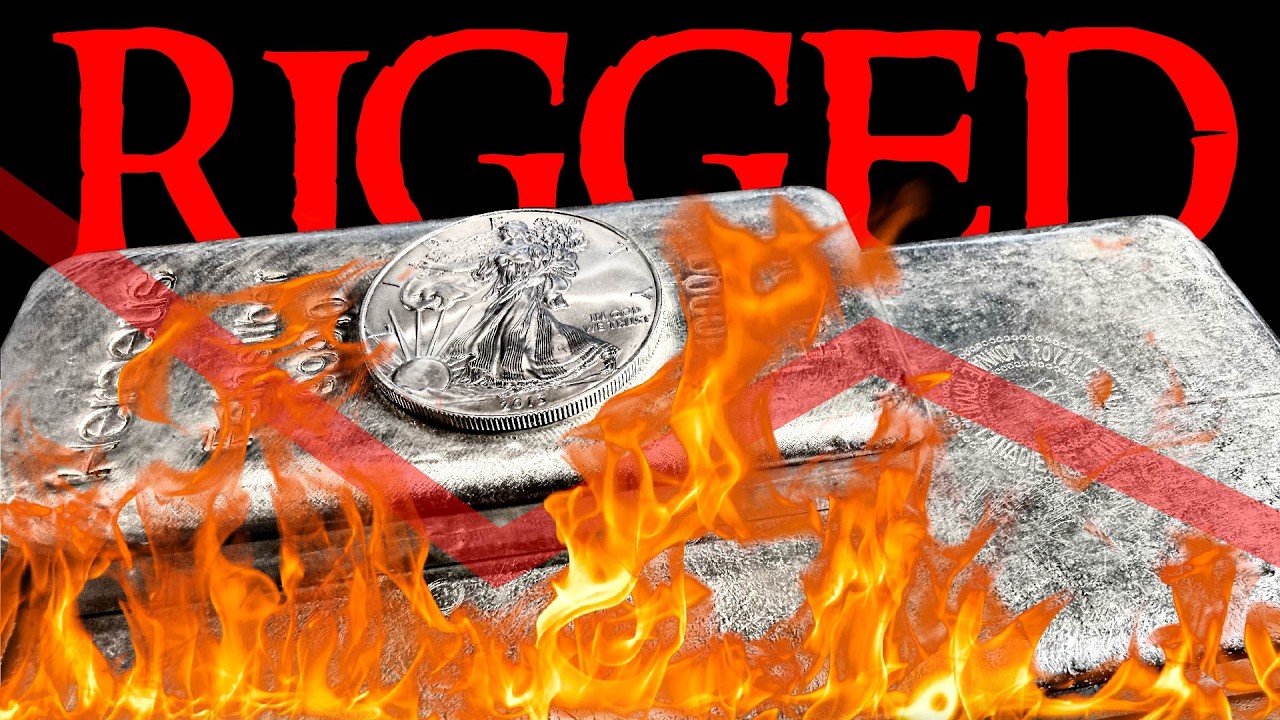 Silver Price MANIPULATED LOWER? NEXT MOVE WILL BE HUGE