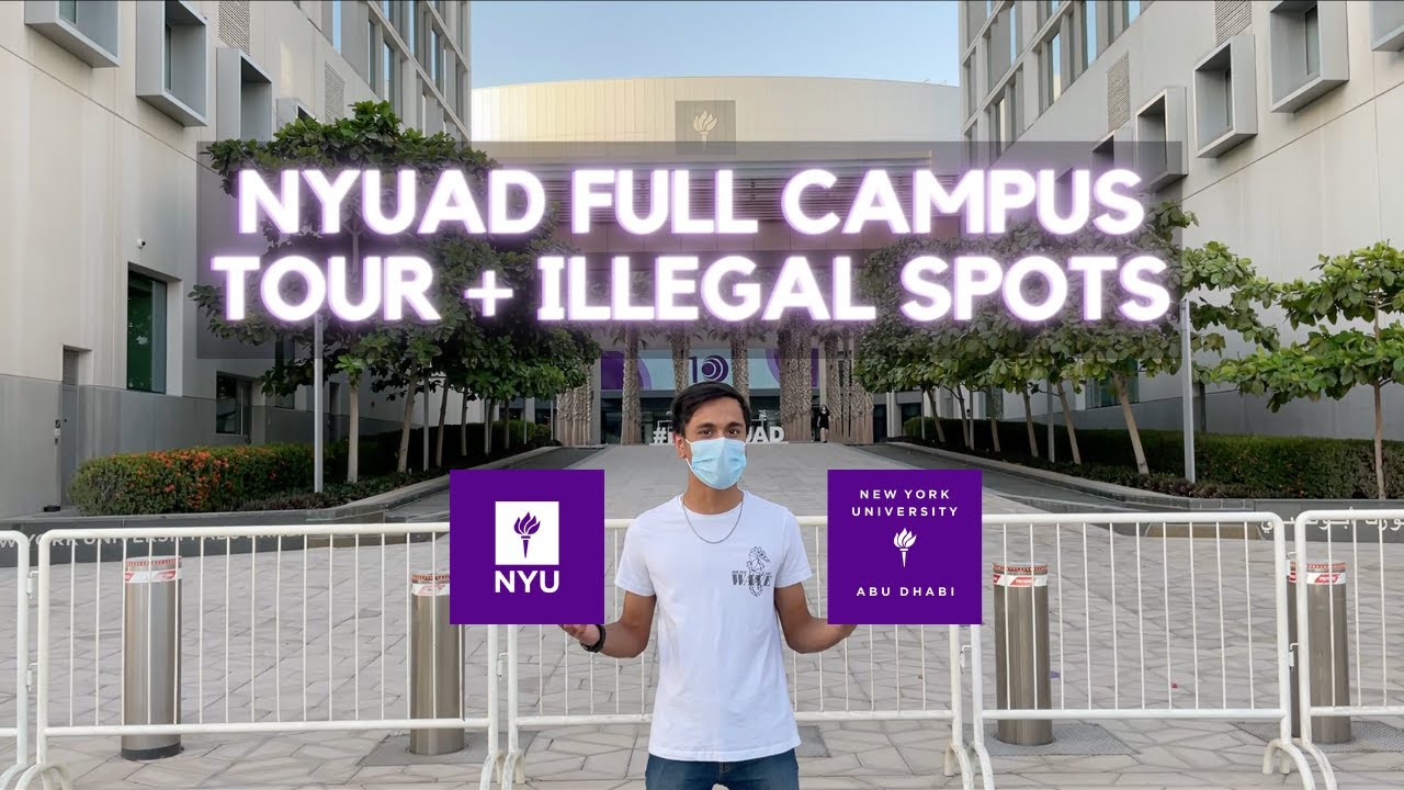 NYU Abu Dhabi Campus Tour + ILLEGAL Spots You Should NOT Visit!