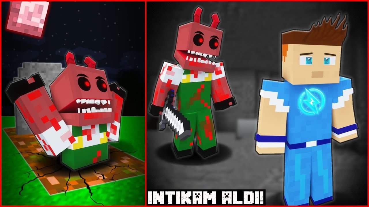 KORKUNÇ ÇÖPÇÜ MEZARDAN ÇIKTI ELEKTRİK KEREMİ ÖLDÜRDÜ! 😱 - Minecraft ZENGİN FAKİR HAYATI