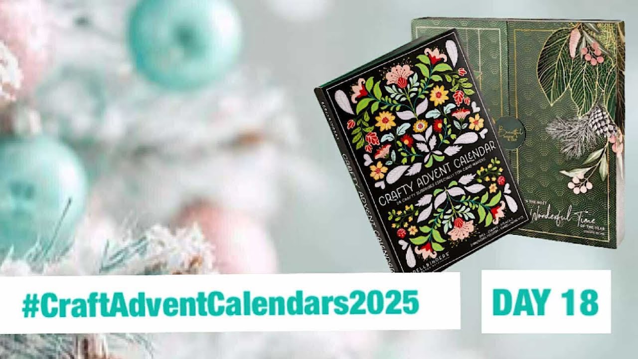 День 18 - Совместная работа над рождественскими календарями // #CraftAdventCalendars2025 | MJL Pa...