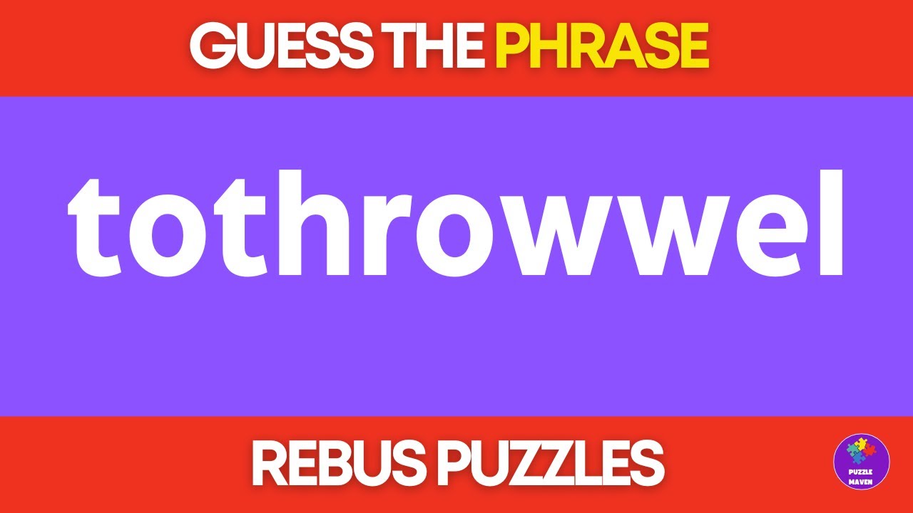 Rebus Puzzles With Answers:  Guess the Phrase 14
