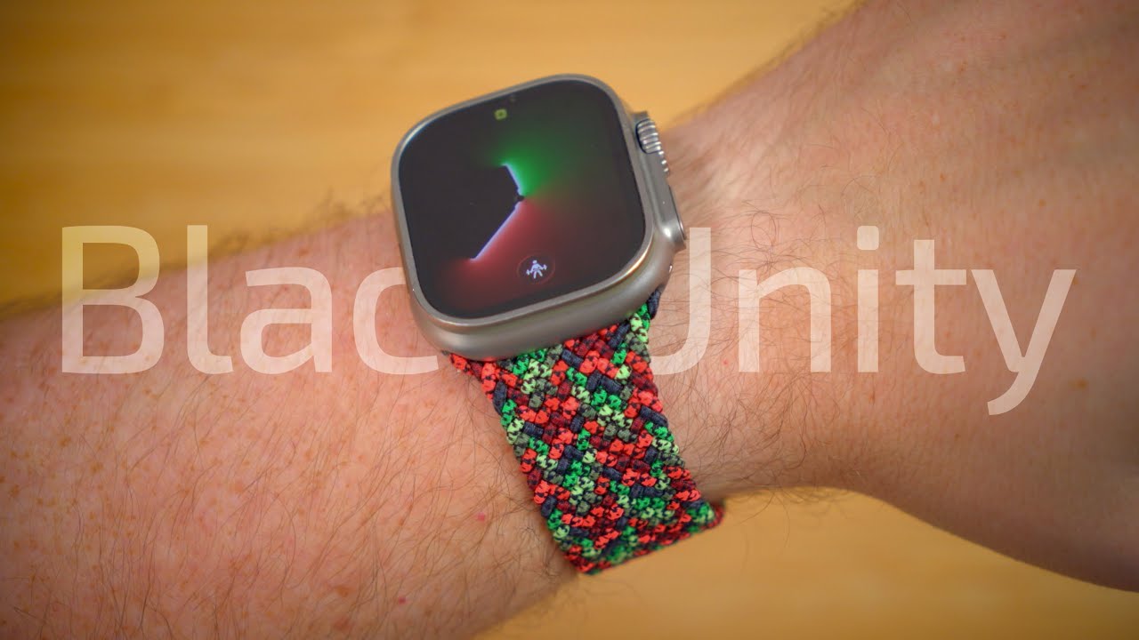Conheça a nova pulseira Black Unity para o Apple Watch
