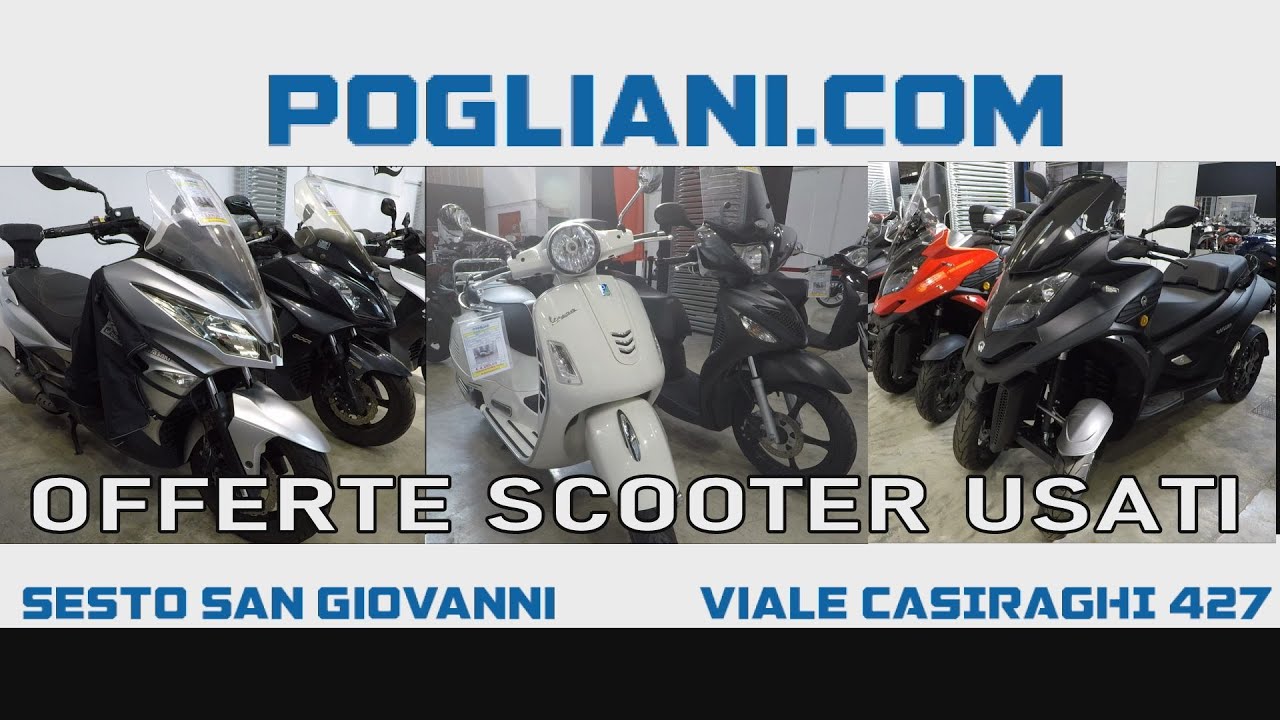 Pogliani : offerte scooter usati