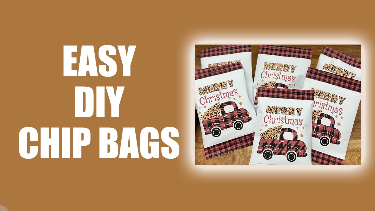 👏 Easy Diy Chip Bags Tutorial
