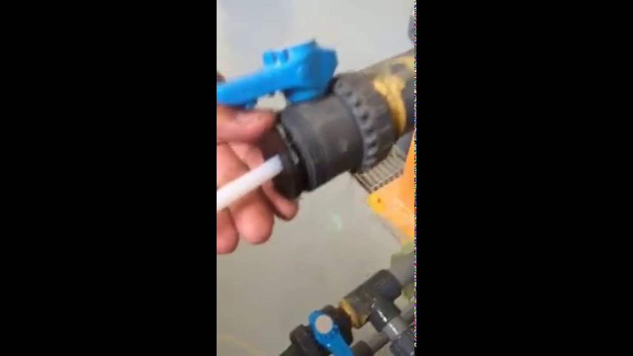 probing test for r.o. membrane on line
