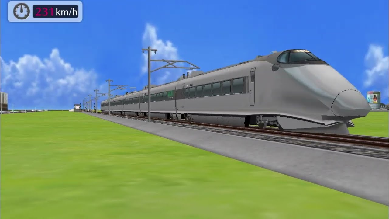 新幹線400系(試作車) 走行動画