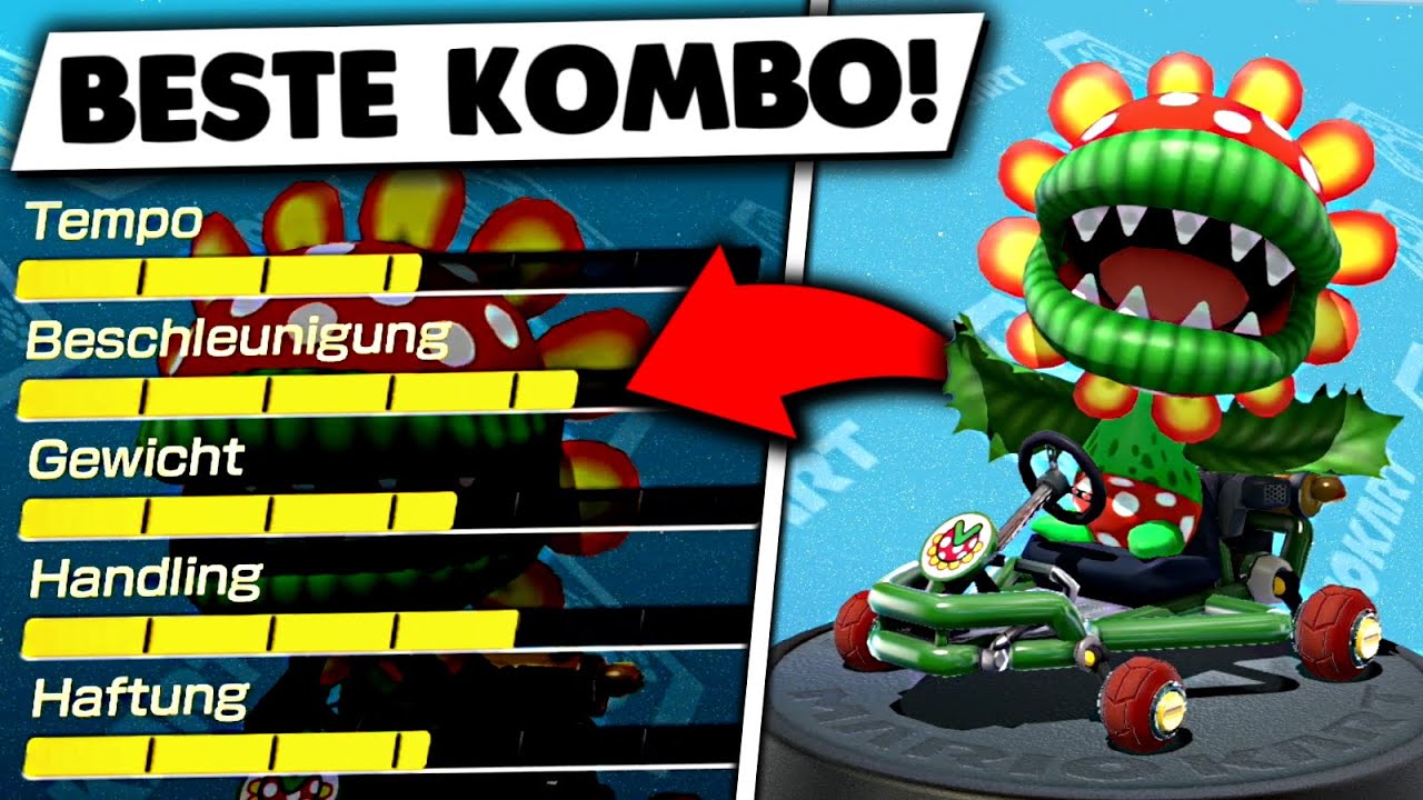 Wie gut ist die beste PETEY PIRANHA Kombo? - Mario Kart 8 Deluxe