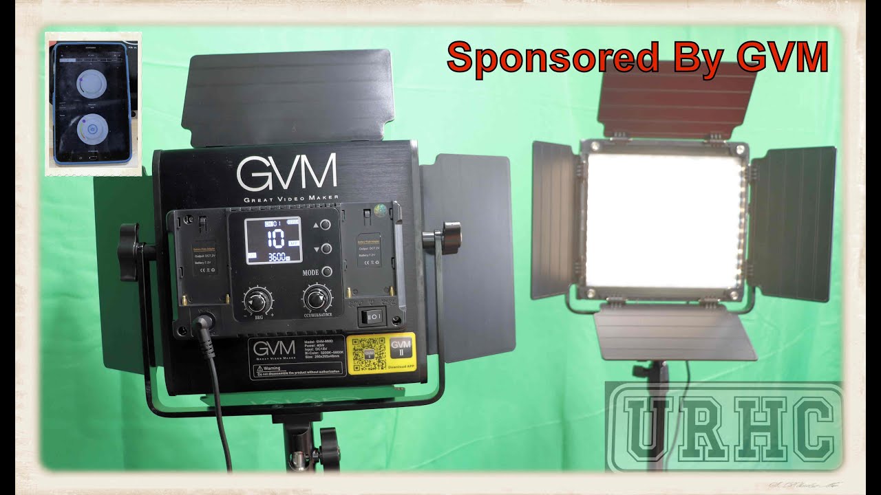 GVM 850D-2L Video Light Kit First Look