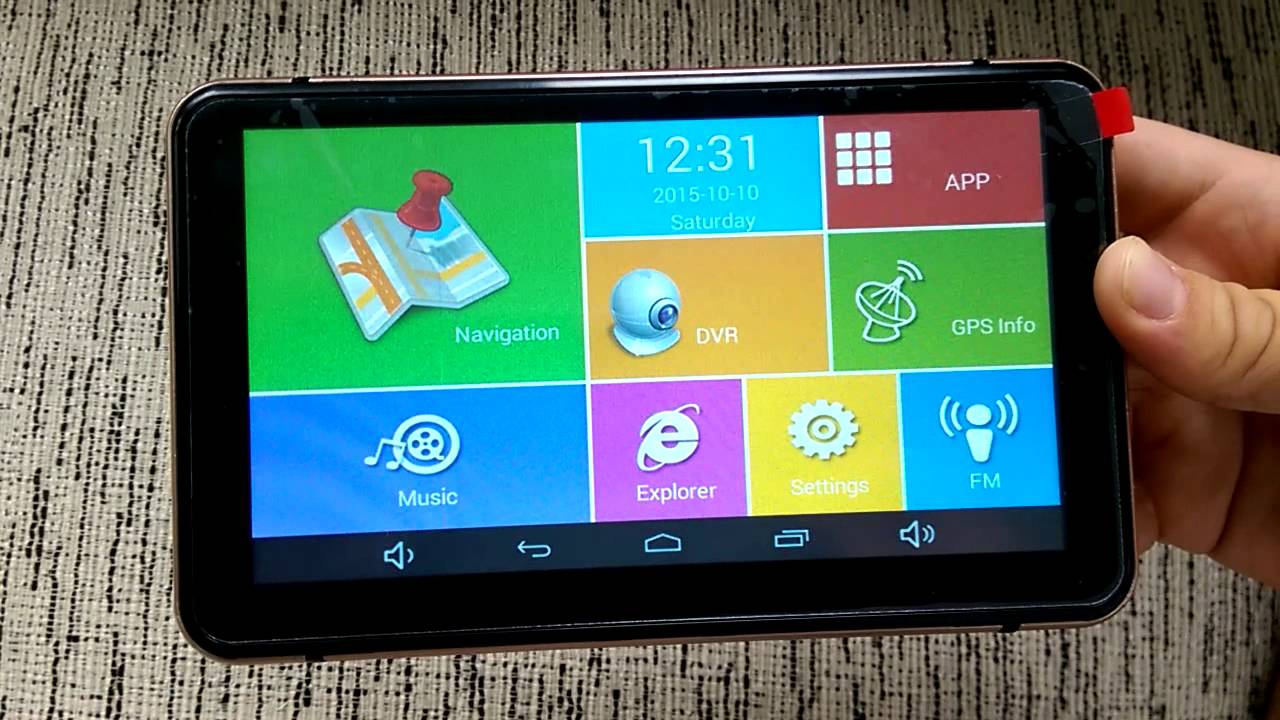 Gps tablet 7inch