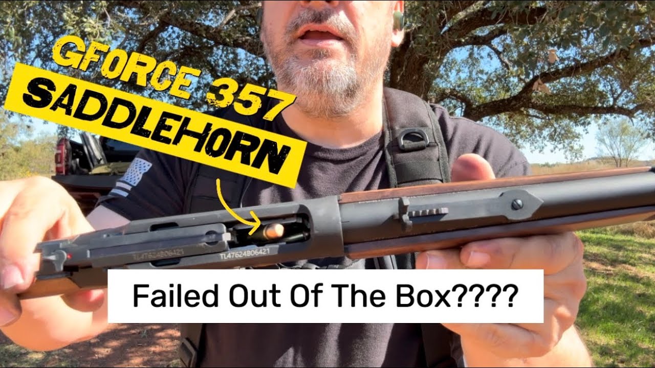 🔥 GForce Saddlehorn .357 сломался прямо из коробки?! 🤯
