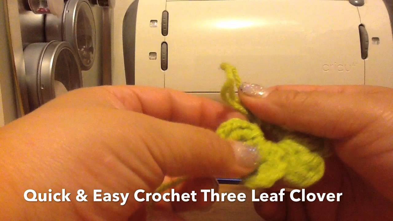 Quick & Easy Crochet Clover / Shamrock