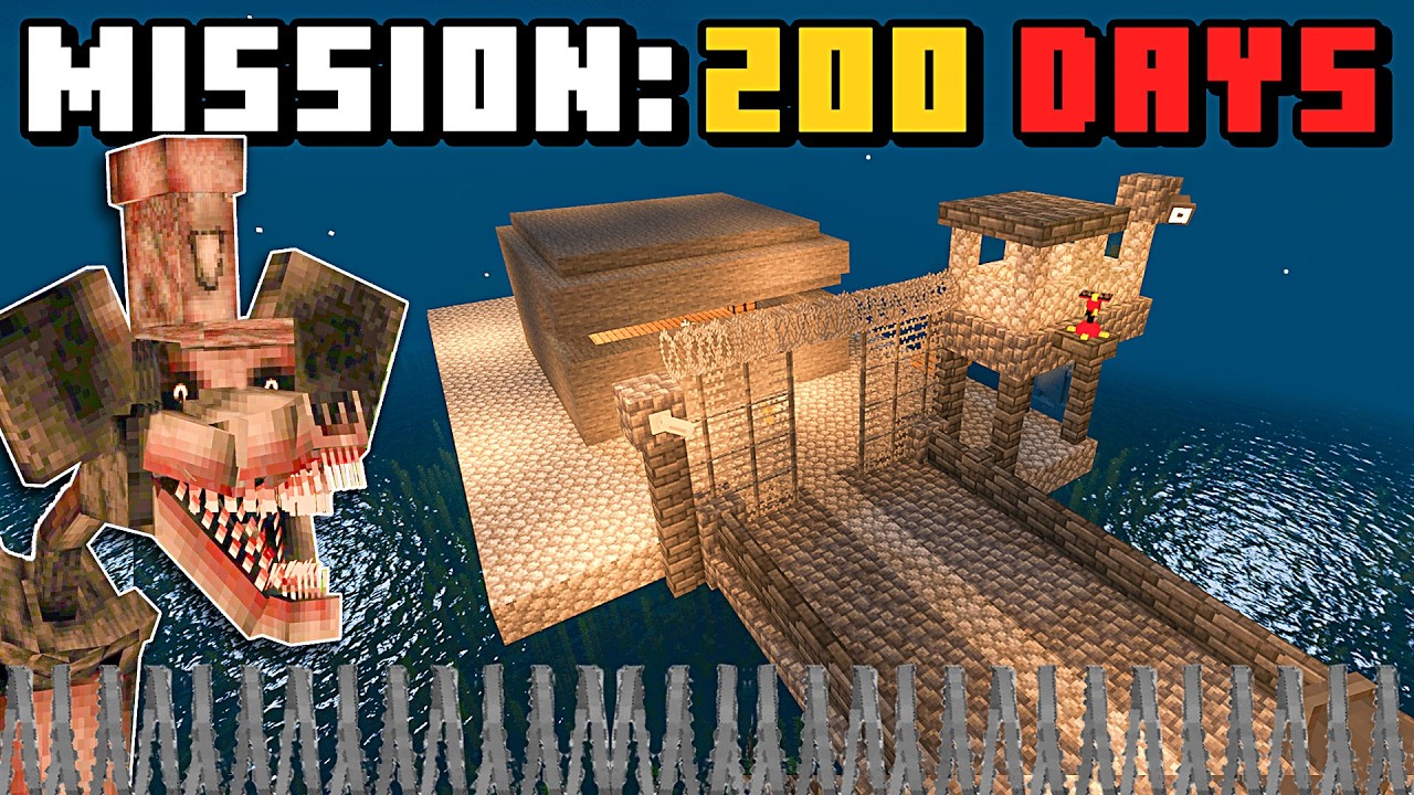 Surviving Minecraft's Most Disturbing Mods For 200 Days in Hardcore #5