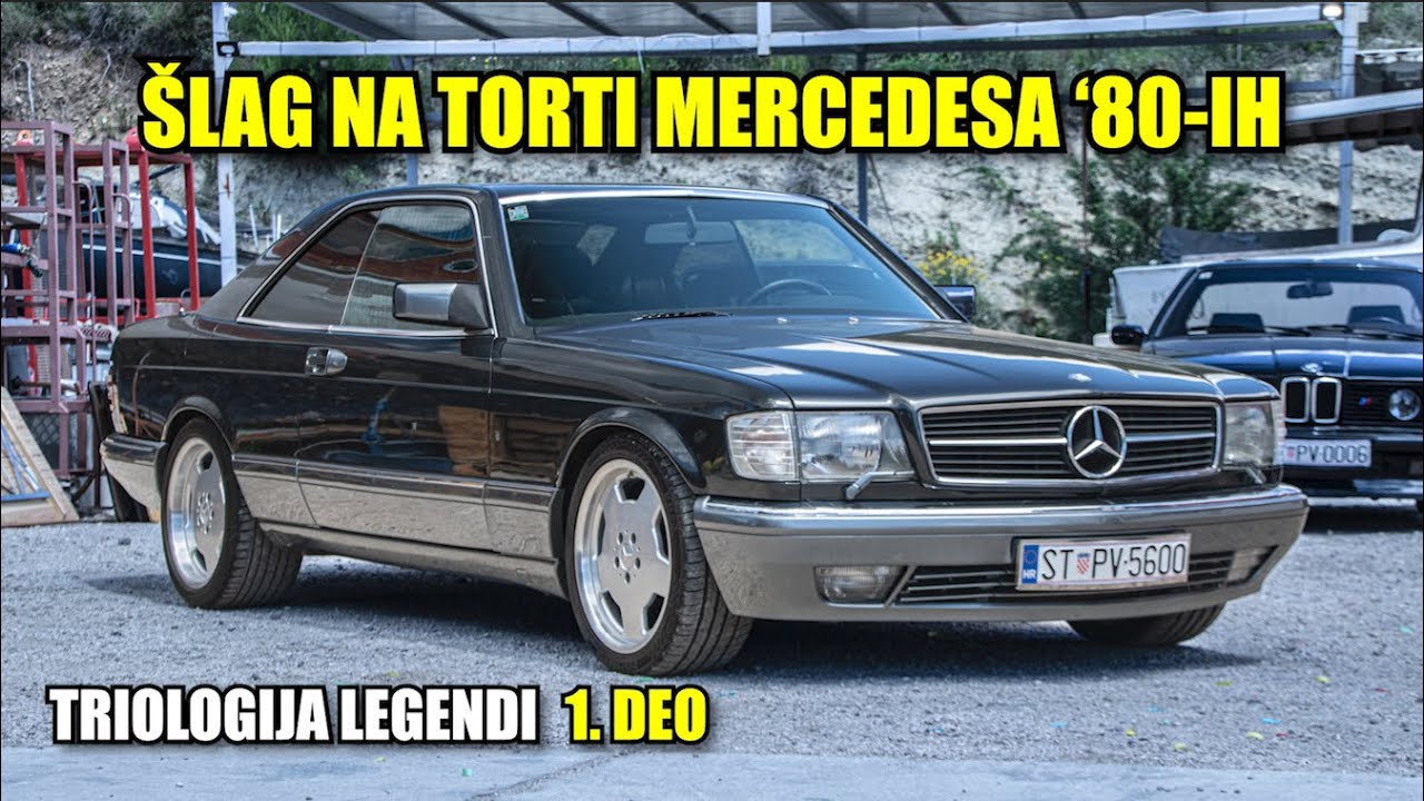 MERCEDES 560 SEC | VRHUNAC MERCEDESA 80-ih! |