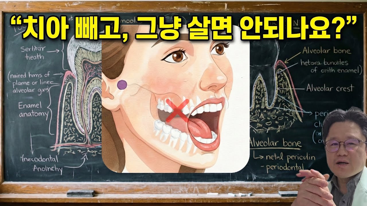 치아 빼고 그냥 살면 생기는 5가지 문제