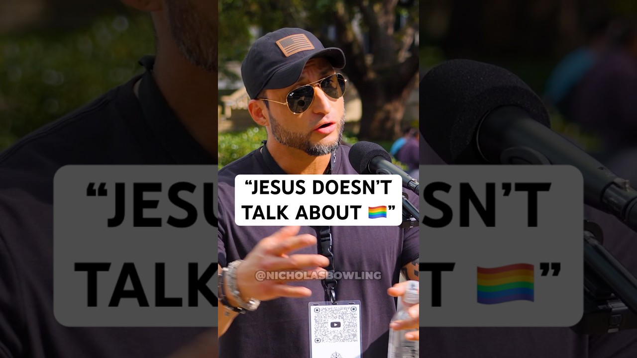 Что говорит Иисус о 🏳️&zwj;🌈?