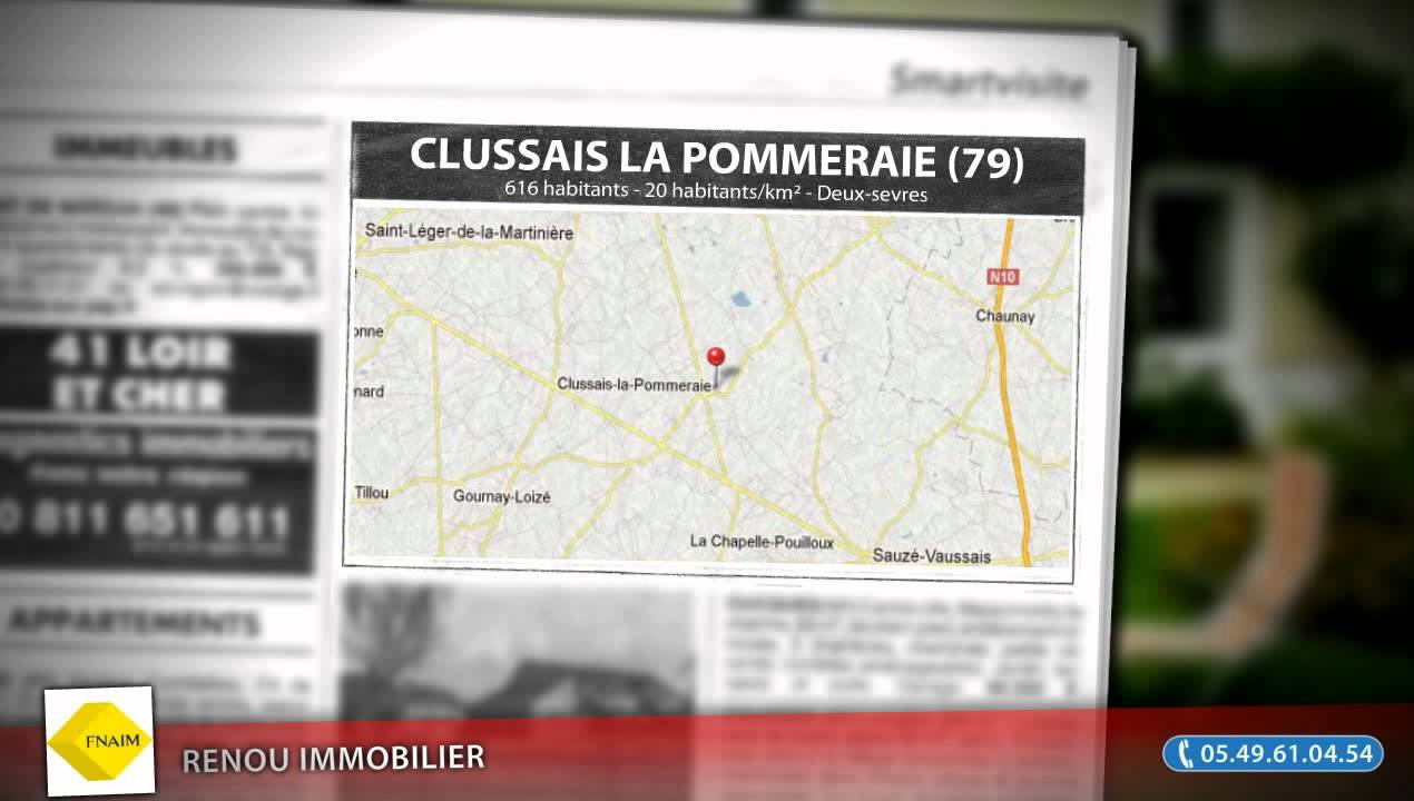 Maison F5 à vendre, Clussais La Pommeraie (79), 169600€