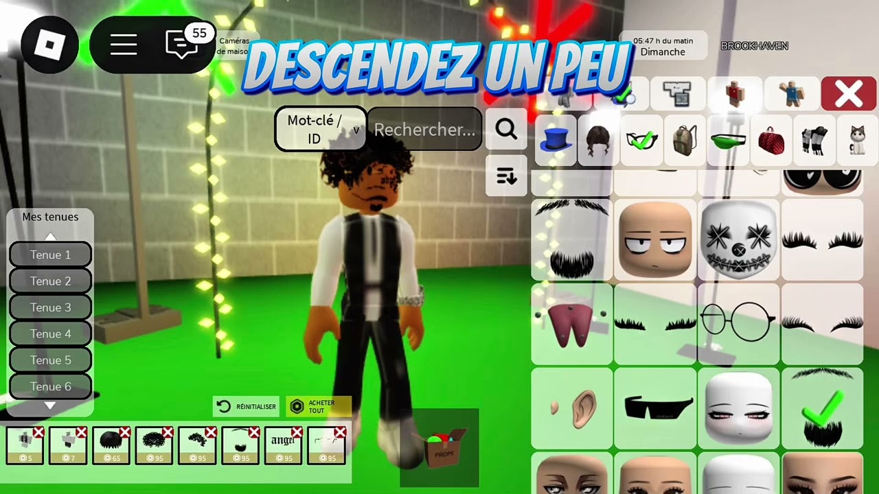 Tuto skin ! Code visage en description 