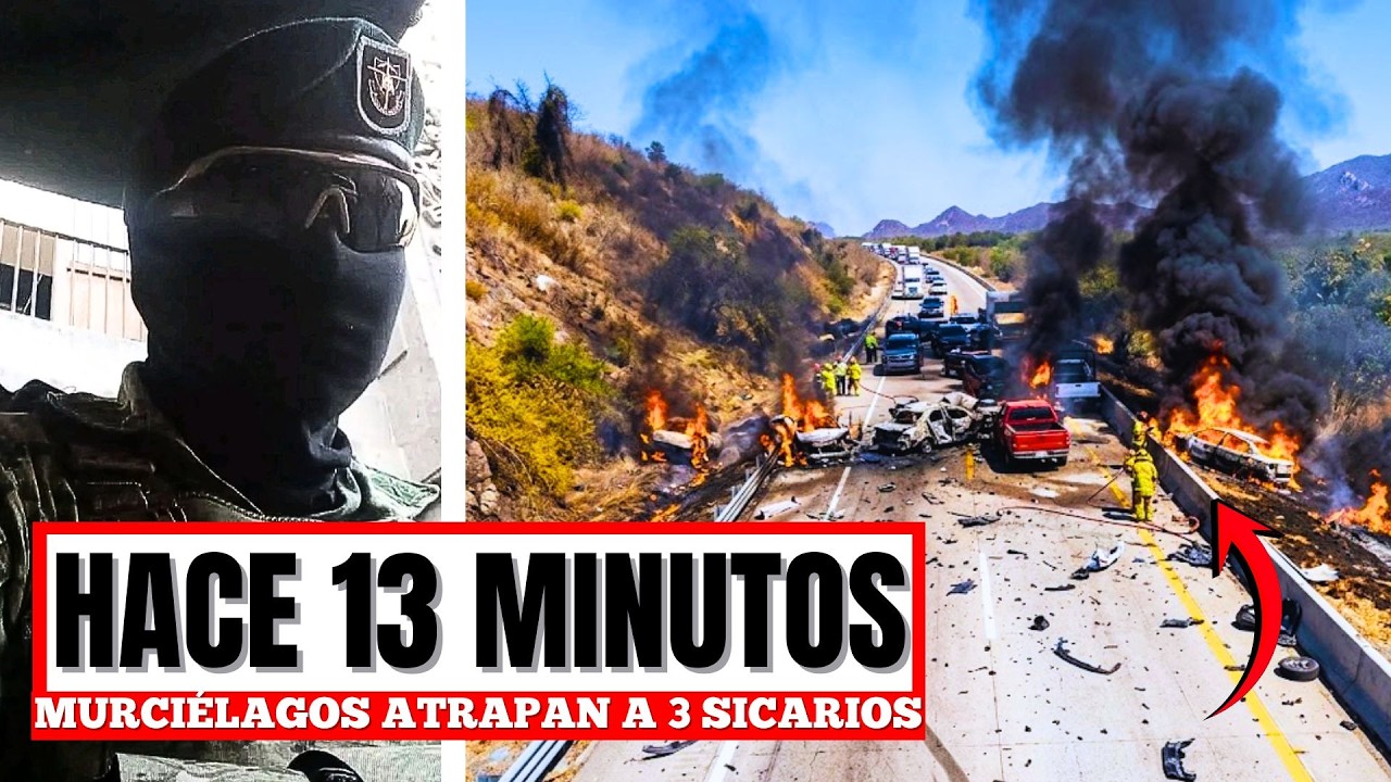MURCIÉLAGOS ATRAPAN a 3 SICARIOS con MEDIA TONELADA de META en SONORA: VIAJABAN ARMADOS