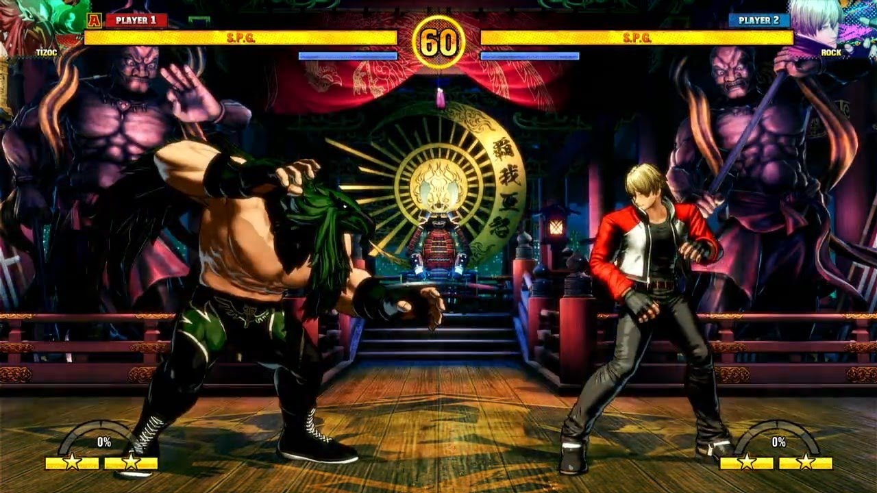 TIZOC VS ROCK - FATAL FURY COTW