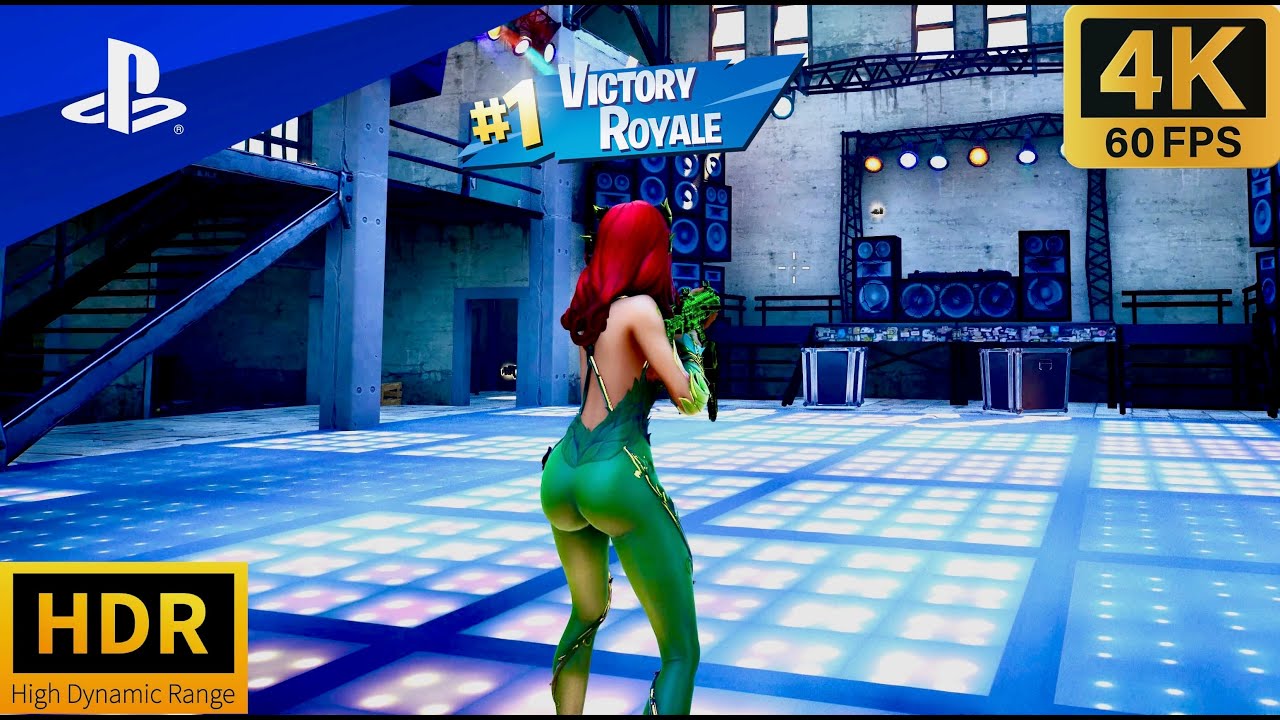 POISON IVY FORTNITE RELOAD GAMEPLAY PS5 HDR (NO COMMENTARY)