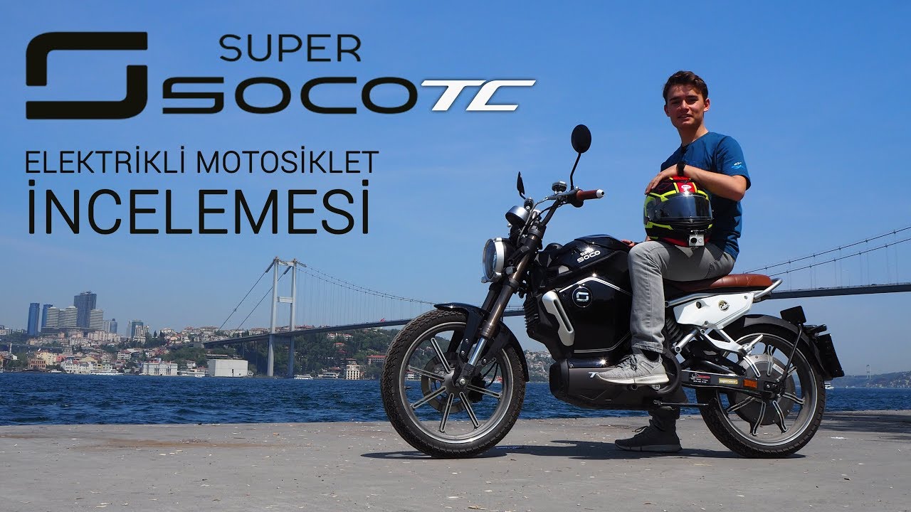 Super Soco TC Elektrikli Motosiklet İncelemesi