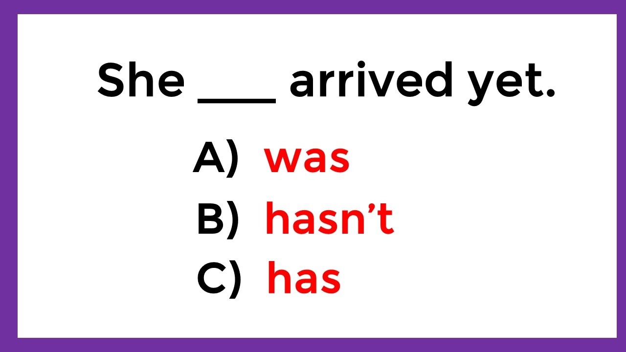 English Grammar Test: 80% Can't Pass This Test