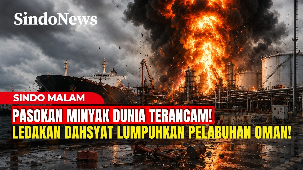 WORLD OIL SUPPLY THREATENED! Massive Explosion Paralyzes Oman Port! | Sindo Malam | 07/06